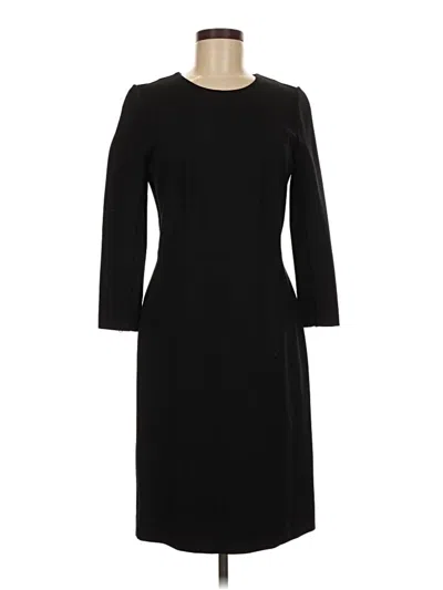 Pre-owned Jcrew Casual Dress In Black