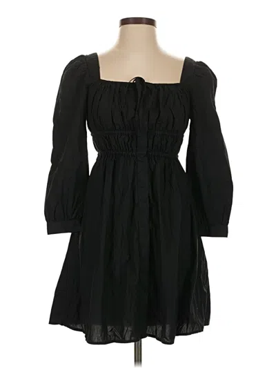 Pre-owned Jcrew Casual Dress In Black