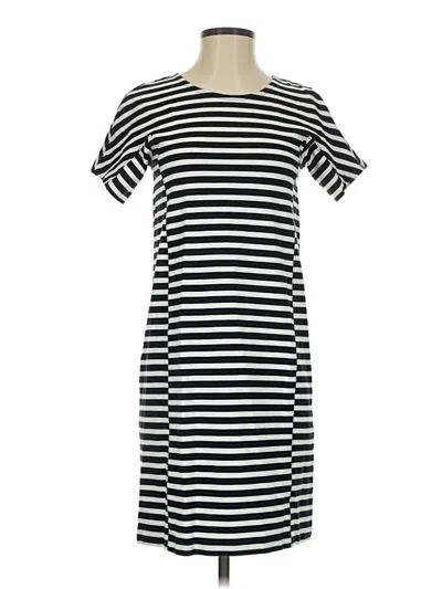Pre-owned Jcrew Casual Dress In Black