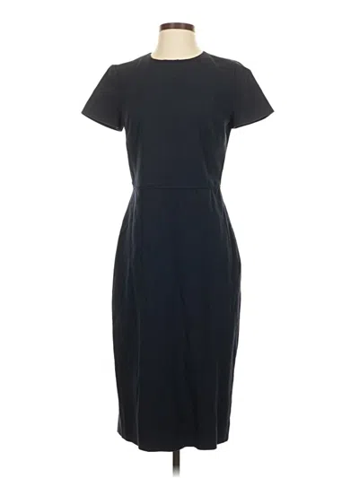Pre-owned Jcrew Casual Dress In Black