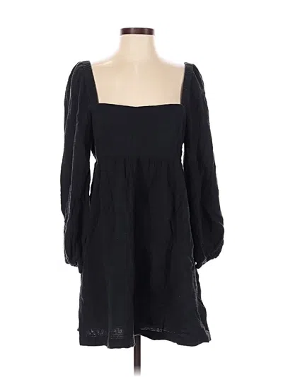 Pre-owned Jcrew Casual Dress In Black