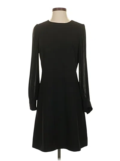 Pre-owned Jcrew Casual Dress In Black