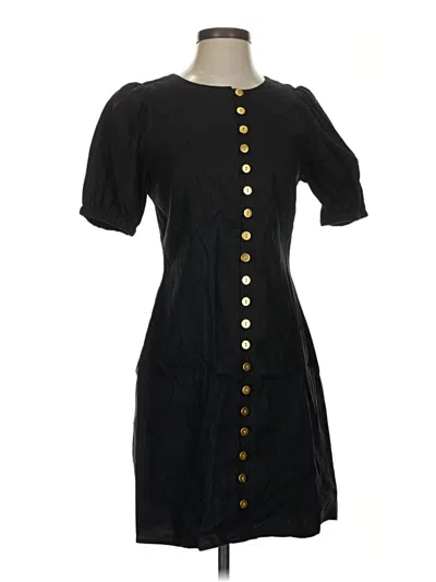 Pre-owned Jcrew Casual Dress In Black