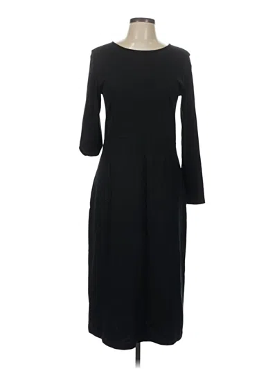 Pre-owned Jcrew Casual Dress In Black