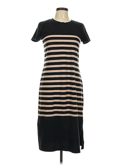 Pre-owned Jcrew Casual Dress In Black