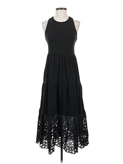 Pre-owned Jcrew Casual Dress In Black