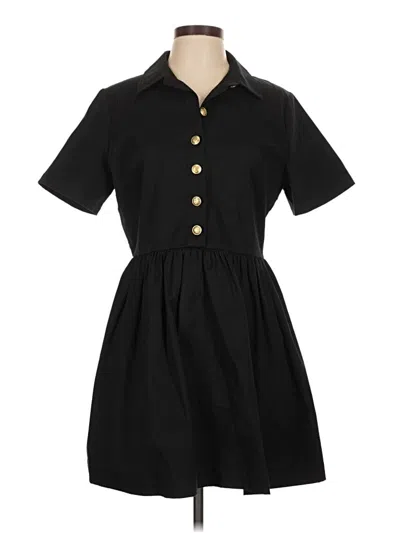 Pre-owned Jcrew Casual Dress In Black