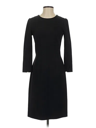 Pre-owned Jcrew Casual Dress In Black
