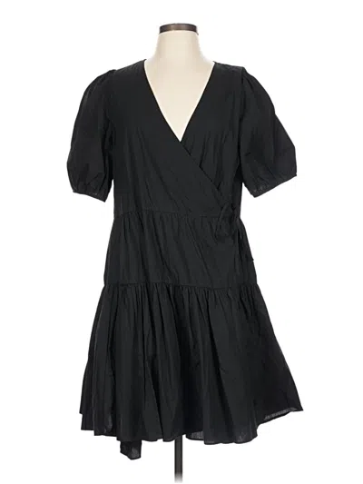 Pre-owned Jcrew Casual Dress In Black