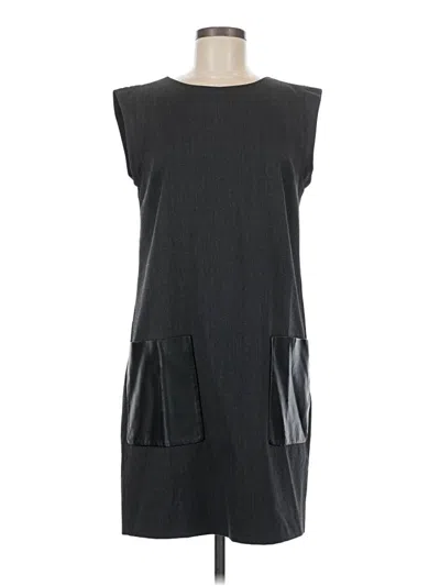 Pre-owned Jcrew Casual Dress In Black