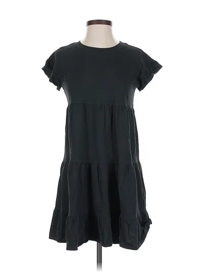 Pre-owned Jcrew Casual Dress In Black