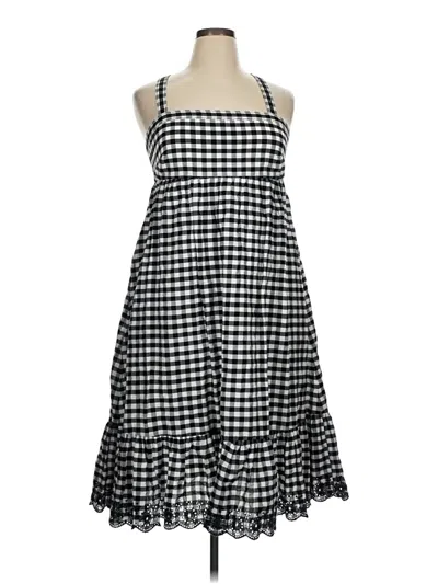 Pre-owned Jcrew Casual Dress In Black