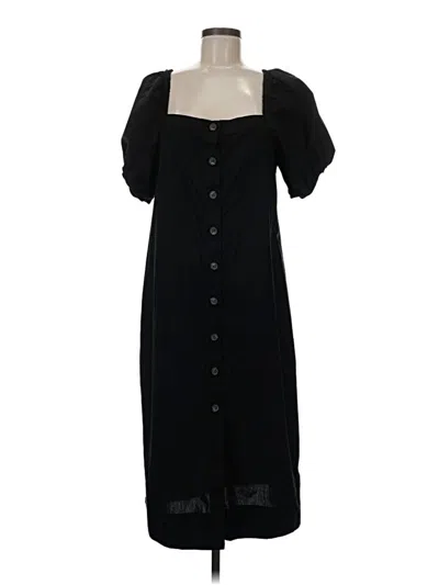 Pre-owned Jcrew Casual Dress In Black