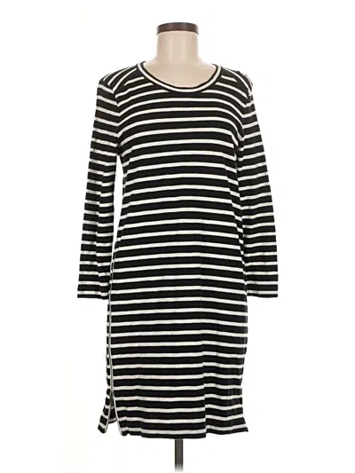 Pre-owned Jcrew Casual Dress In Black
