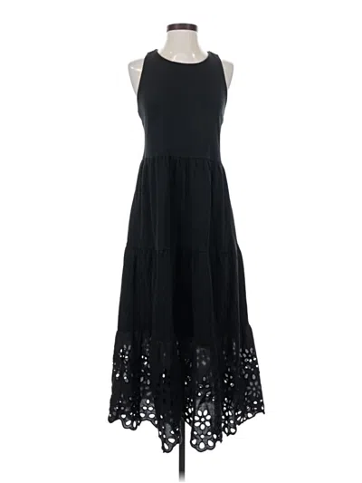 Pre-owned Jcrew Casual Dress In Black