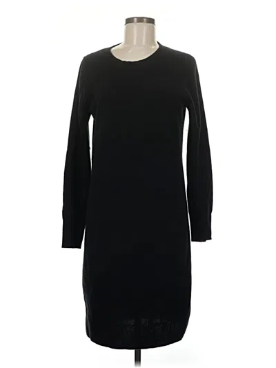 Pre-owned Jcrew Casual Dress In Black