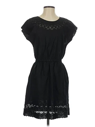 Pre-owned Jcrew Casual Dress In Black