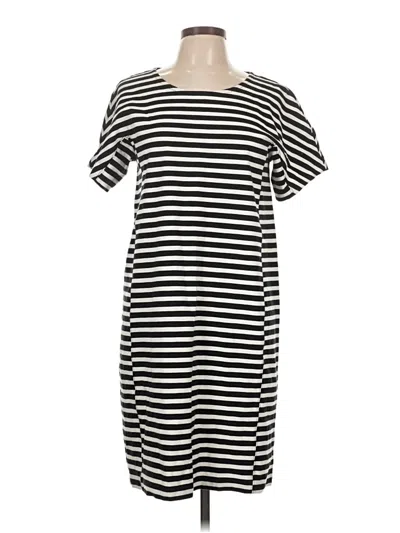 Pre-owned Jcrew Casual Dress In Black