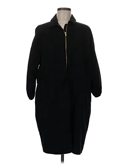 Pre-owned Jcrew Casual Dress In Black