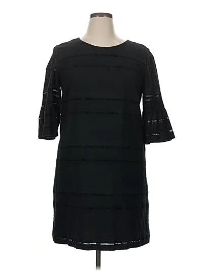 Pre-owned Jcrew Casual Dress In Black