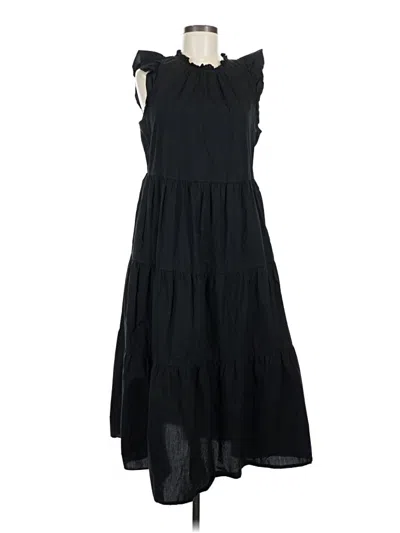 Pre-owned Jcrew Casual Dress In Black