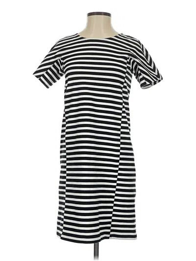 Pre-owned Jcrew Casual Dress In Black