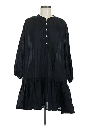 Pre-owned Jcrew Casual Dress In Black