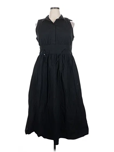 Pre-owned Jcrew Casual Dress In Black