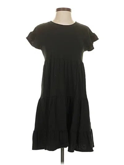 Pre-owned Jcrew Casual Dress In Black
