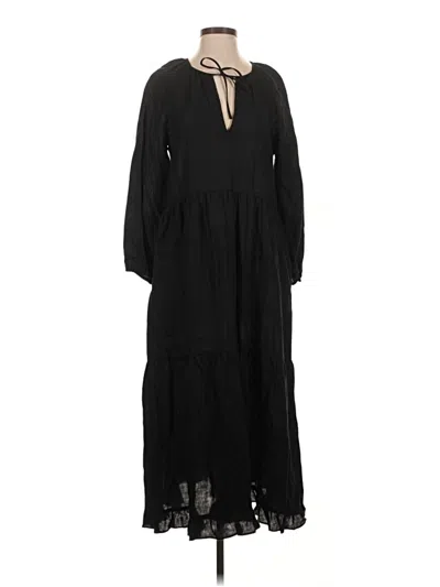Pre-owned Jcrew Casual Dress In Black