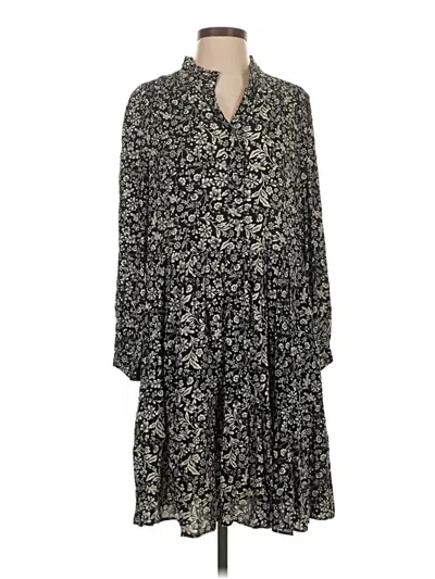 Pre-owned Jcrew Casual Dress In Black