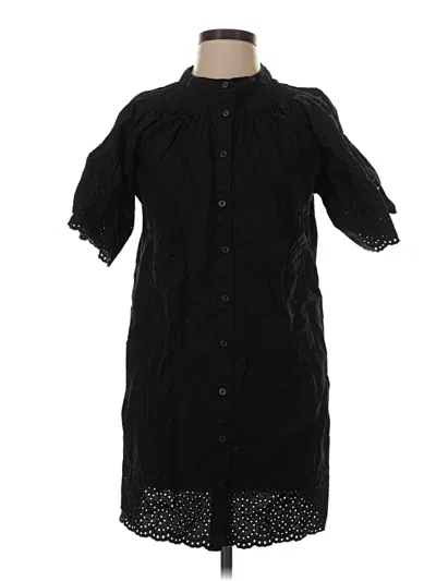 Pre-owned Jcrew Casual Dress In Black