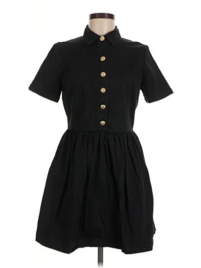 Pre-owned Jcrew Casual Dress In Black
