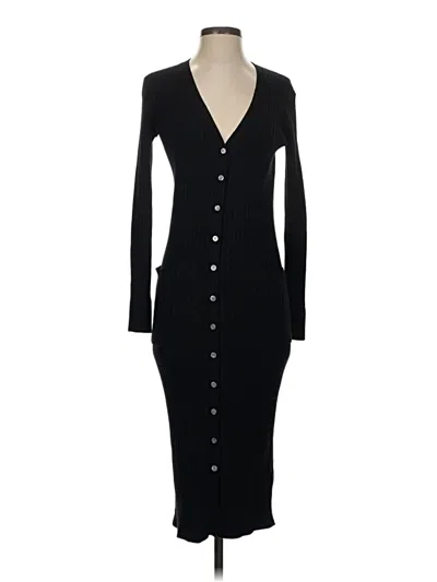 Pre-owned Jcrew Casual Dress In Black