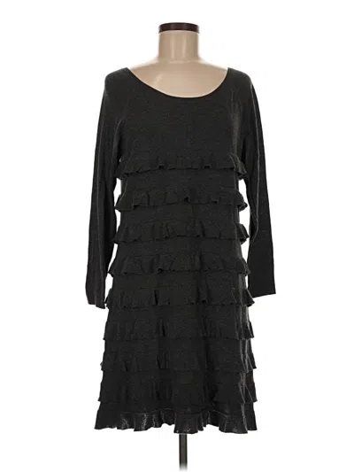 Pre-owned Jcrew Casual Dress In Black