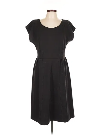 Pre-owned Jcrew Casual Dress In Black