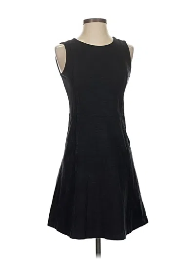 Pre-owned Jcrew Casual Dress In Black