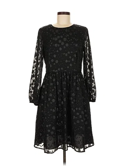 Pre-owned Jcrew Casual Dress In Black
