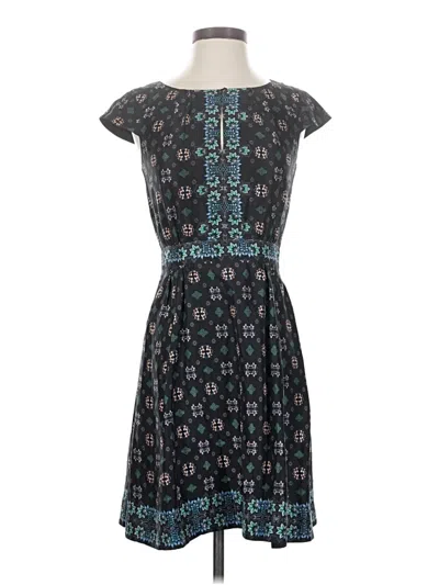 Pre-owned Jcrew Casual Dress In Black