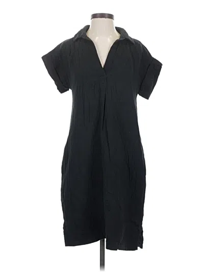 Pre-owned Jcrew Casual Dress In Black