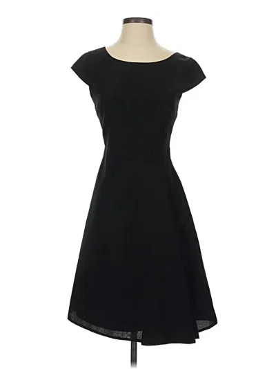 Pre-owned Jcrew Casual Dress In Black