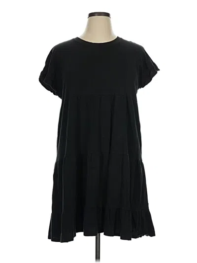 Pre-owned Jcrew Casual Dress In Black