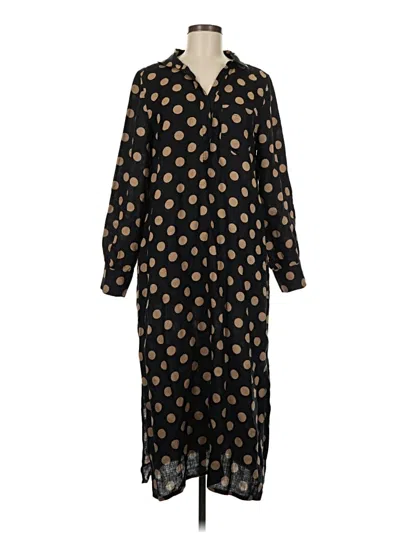Pre-owned Jcrew Casual Dress In Black