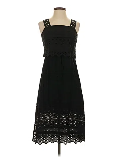 Pre-owned Jcrew Casual Dress In Black