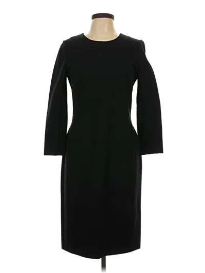 Pre-owned Jcrew Casual Dress In Black