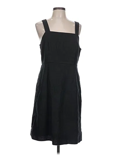 Pre-owned Jcrew Casual Dress In Black