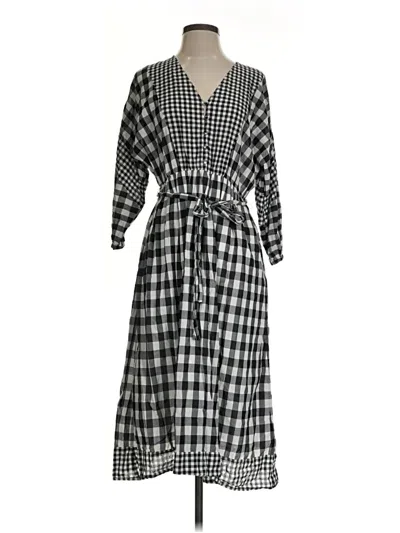 Pre-owned Jcrew Casual Dress In Black