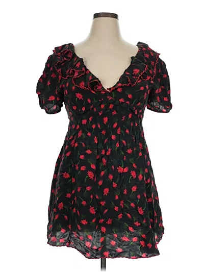 Pre-owned Jcrew Casual Dress In Black