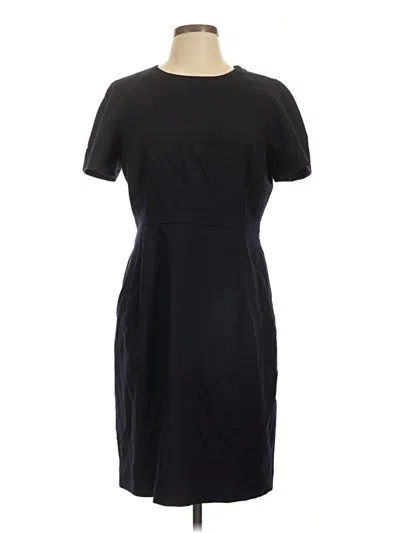 Pre-owned Jcrew Casual Dress In Black