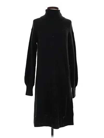 Pre-owned Jcrew Casual Dress In Black